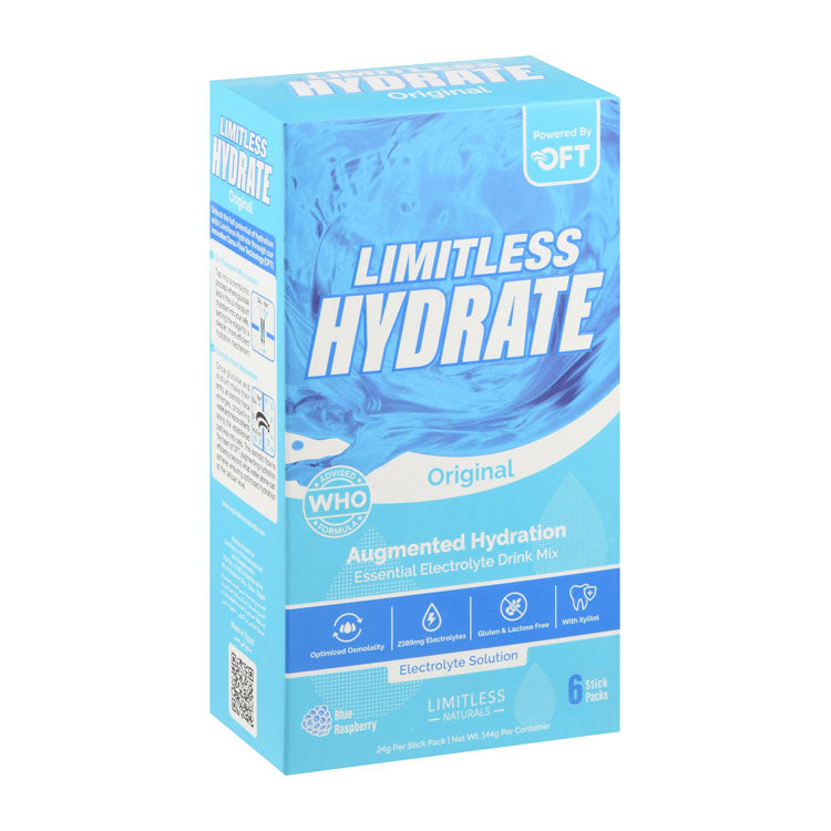 Limitless Naturals Hydrate Original Electrolyte Powder Drink Mix Stick limitless-naturals-hydrate-original-electrolyte-powder-drink-mix-stick