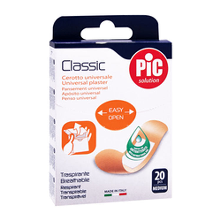 لاصقة بيك سوليوشن كلاسيك متوسطة الحجم متعددة الاستخدامات مع وسادة مضادة للبكتيريا (19 × 72 مم)