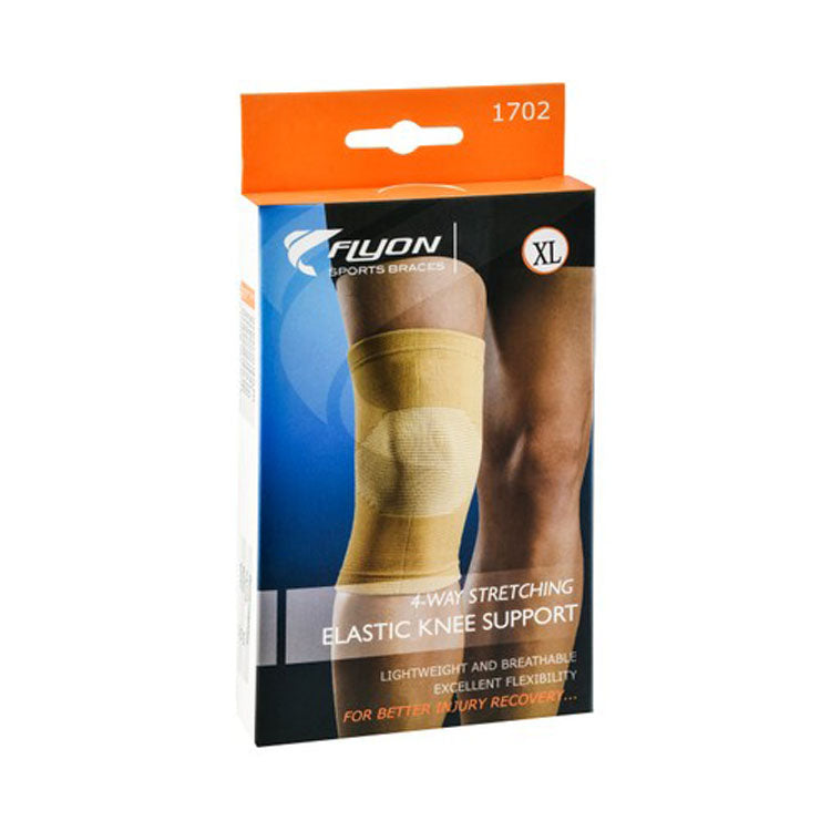 دعامة الركبة المرنة القابلة للتمدد في أربعة اتجاهات من فلايون XL (46-50.2 سم)