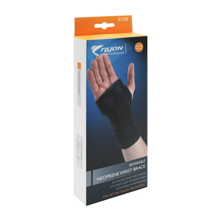 Flyon Universal Reversible Neoprene Wrist Brace 6109