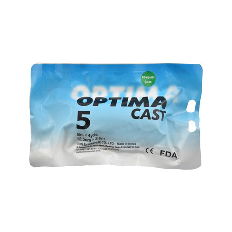 شريط أوبتيما كاست 5 الأخضر المصنوع من الألياف الزجاجية (12.5 سم × 3.6 م)