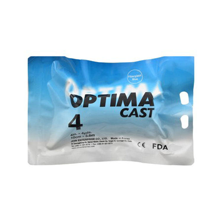 شريط أوبتيما كاست 4 الأزرق المصنوع من الألياف الزجاجية (10 سم × 3.6 م)