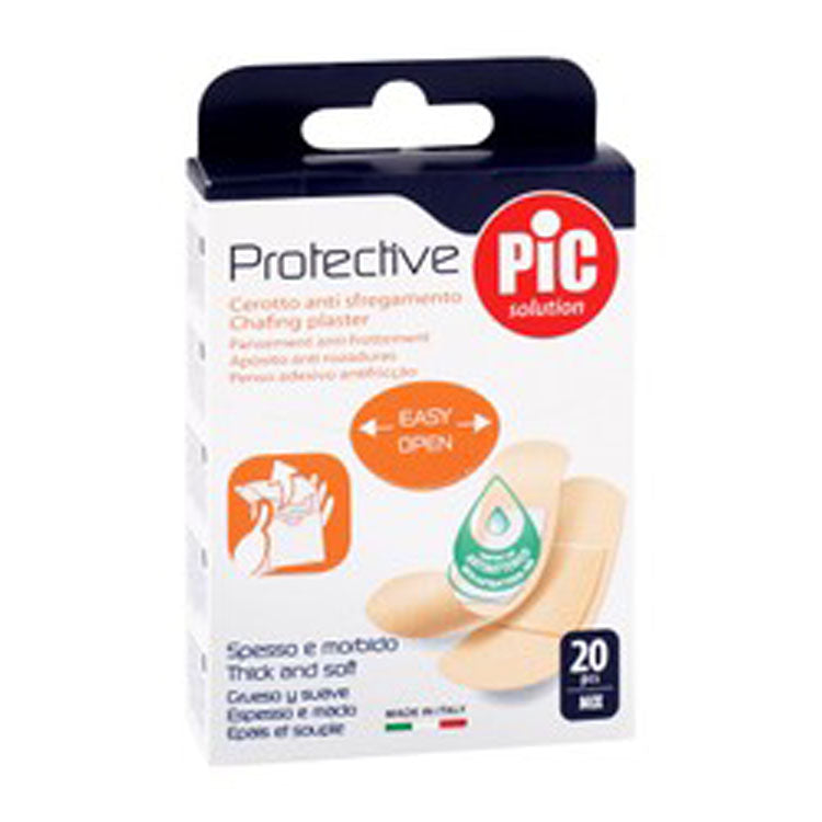 لصقات بيك سوليوشن الواقية السميكة والناعمة المضادة للاحتكاك مع ضمادة مضادة للبكتيريا
