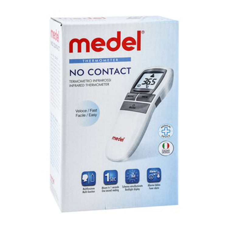 مقياس حرارة بالأشعة تحت الحمراء بدون تلامس من ميدل، أبيض ورمادي