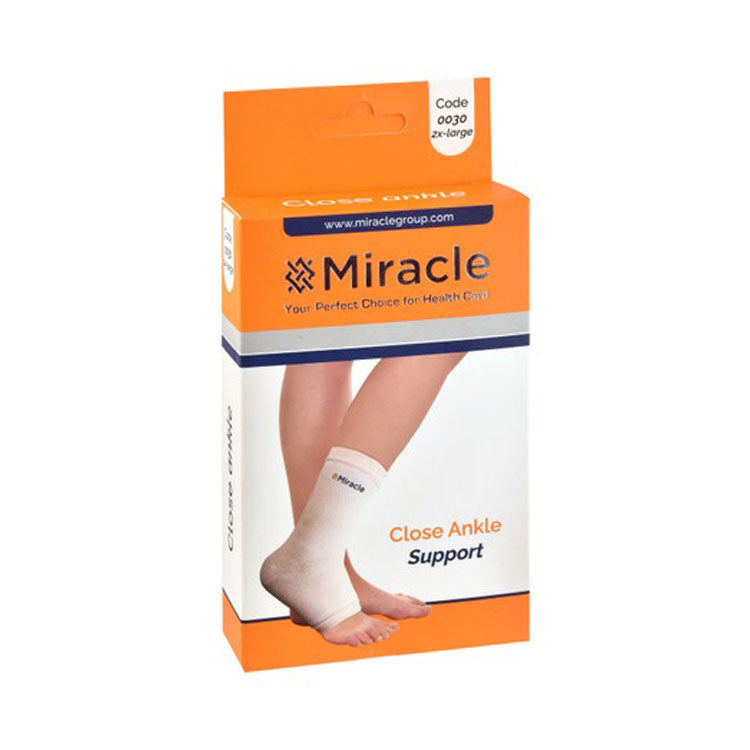 Miracle 0030 2XL دعامة الكاحل المرنة المغلقة (26-28 سم)