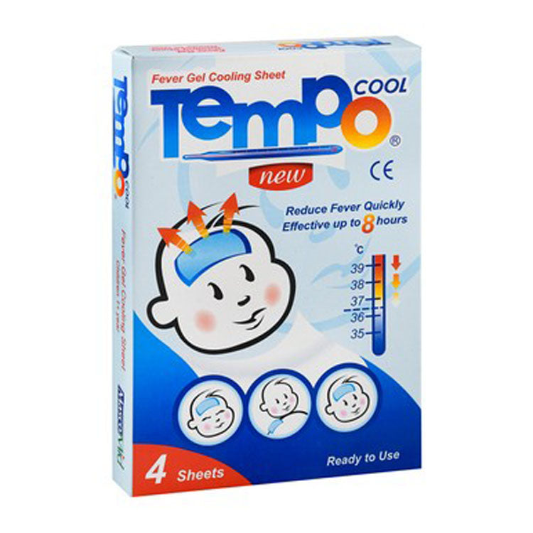مناديل تبريد جل تيمبو للحمى
