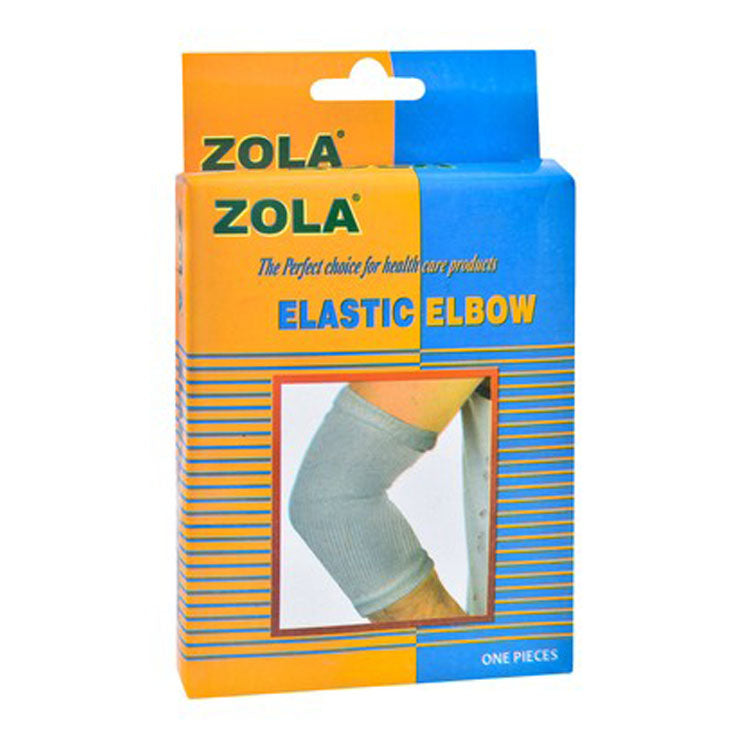 Zola Large Gray Elastic Elbow Support