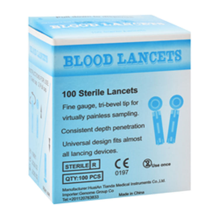 مشارط دم معقمة عالمية