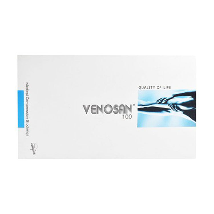 جوارب ضغط Venosan 100 متوسطة مفتوحة الأصابع من الفئة 2 AGH 102 (33-42 سم)