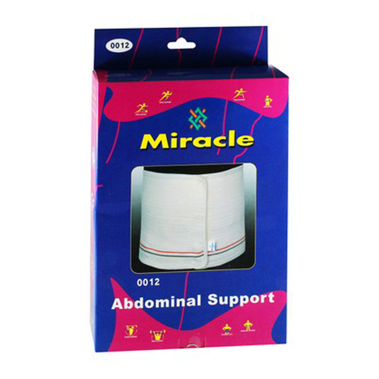دعامة البطن Miracle 3XL بيضاء بطول 135 سم