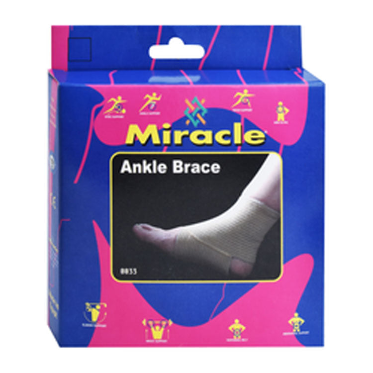 دعامة الكاحل Miracle 0033 متوسطة اللون بيج (21-23 سم)