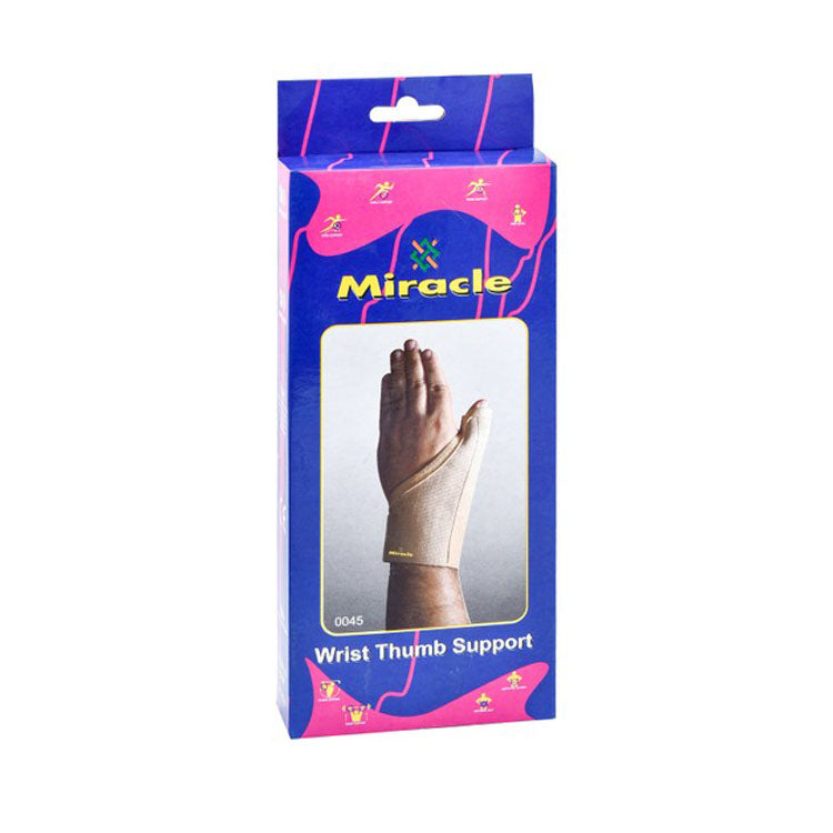 Miracle Small Beige 14cm Right Wrist & Thumb Support