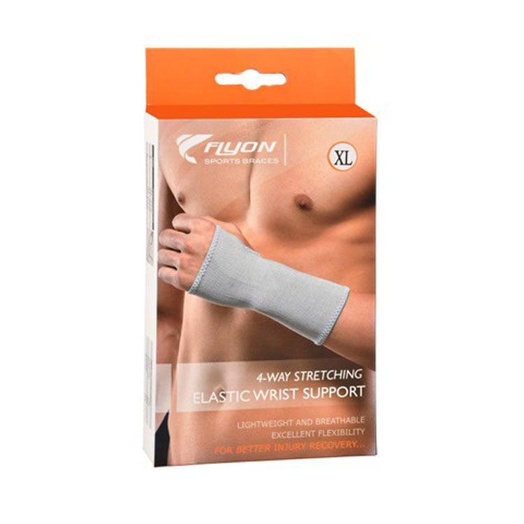 دعامة معصم مرنة قابلة للتمدد في أربعة اتجاهات من فلايون XL رمادي