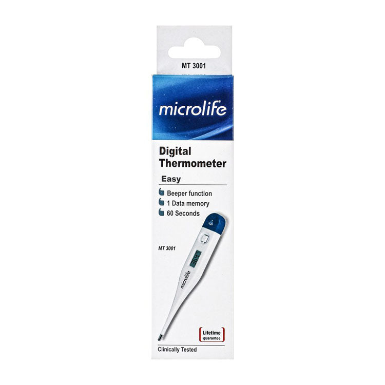 Microlife MT 3001 Blue & White Digital Thermometer