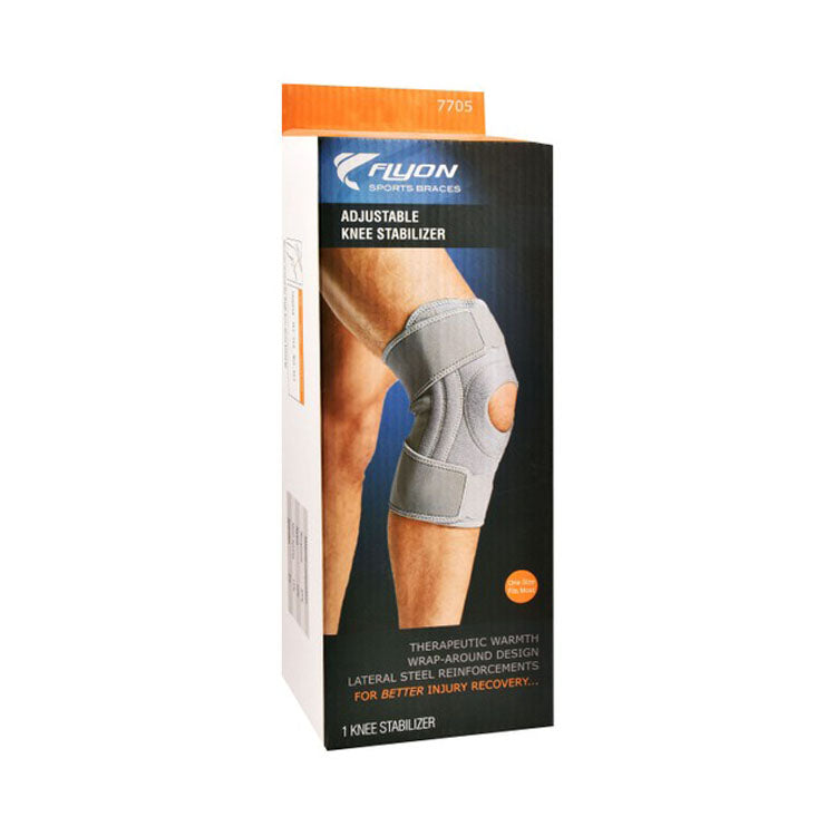Flyon One Size Adjustable Knee Stabilizer (36-53.3cm)