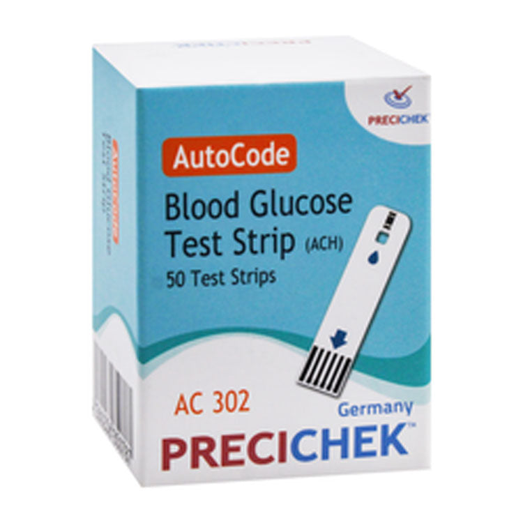 شرائط اختبار نسبة السكر في الدم Precichek Auto Code 302