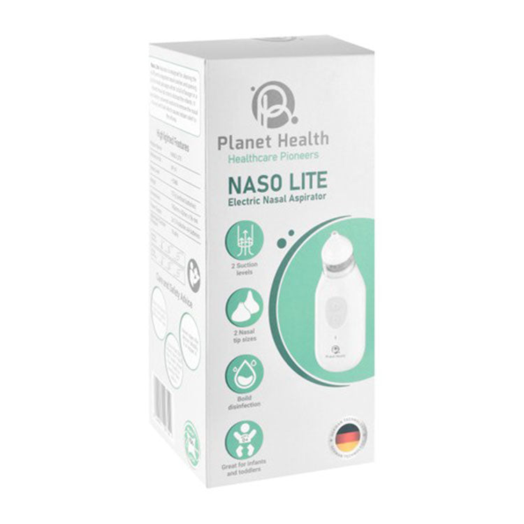 Planet Health Naso Lite Electric Nasal Aspirator - White