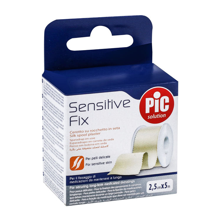 Pic Solution White Silk Spool Plaster for Sensitive Skin (2.5cmx5m)