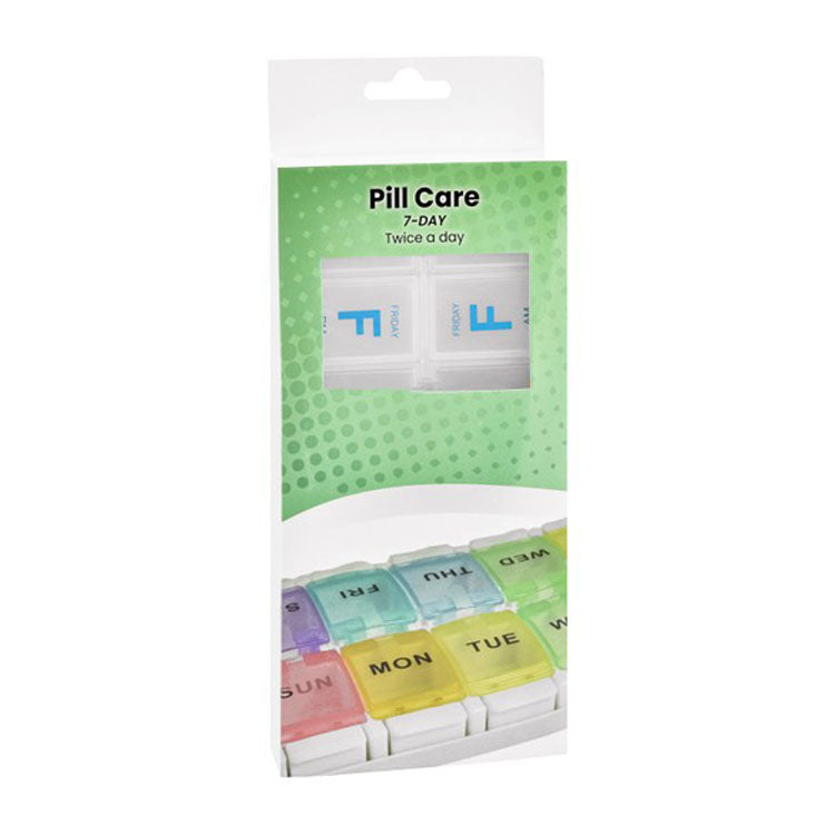 Pill Care Twice a Day 7 Day Planner