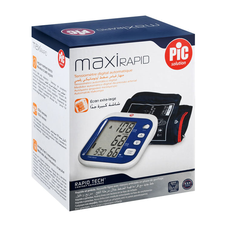 Pic Solution Maxi Rapid Automatic Digital Blood Pressure Monitor