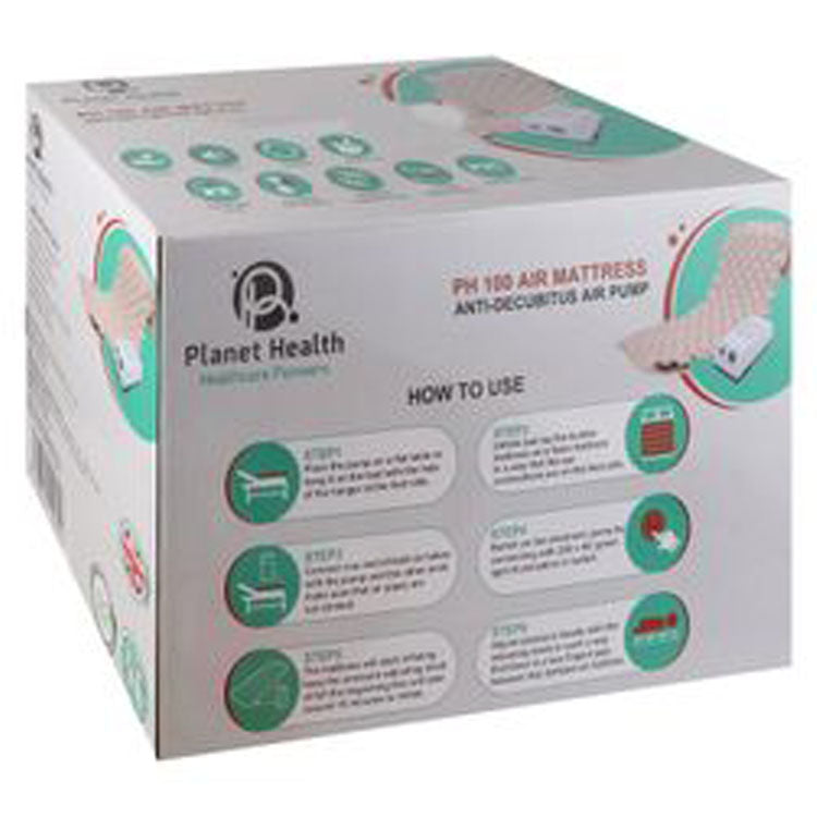 Planet Health PH 100 Anti-Decubitus Air Mattresse with Pump 1 pack