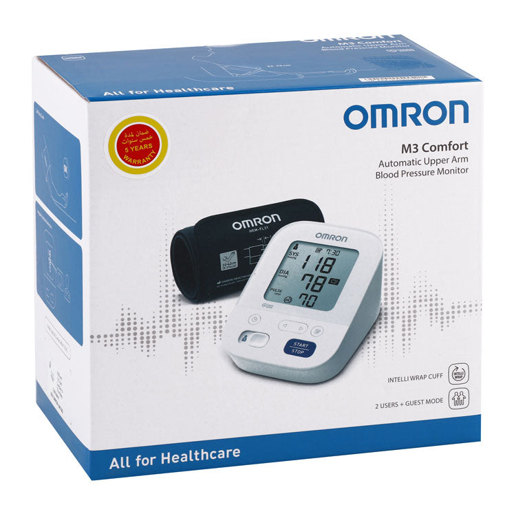 Omron M3 Comfort Automatic Upper Arm Blood Pressure Monitor