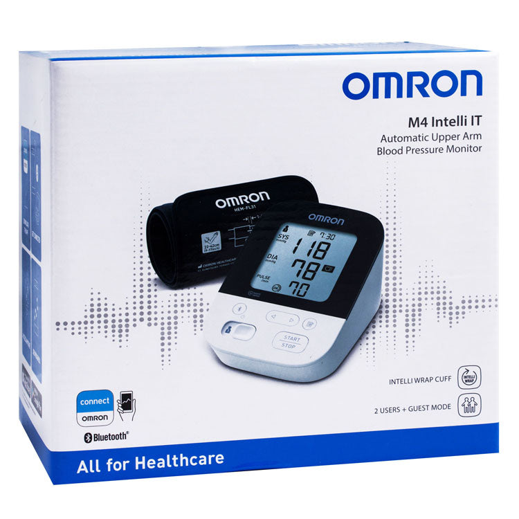 Omron M4 Intelli IT Automatic Upper Arm Blood Pressure Monitor
