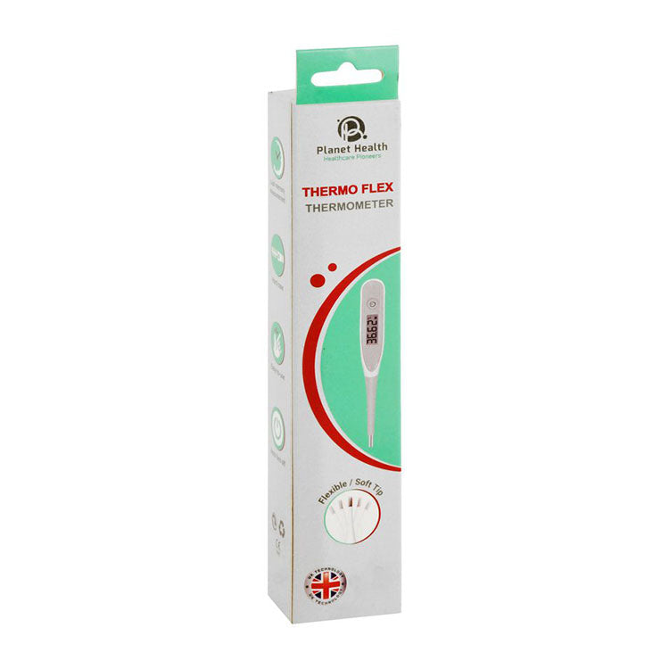 Planet Health Thermo Flex Waterproof White Digital Thermometer