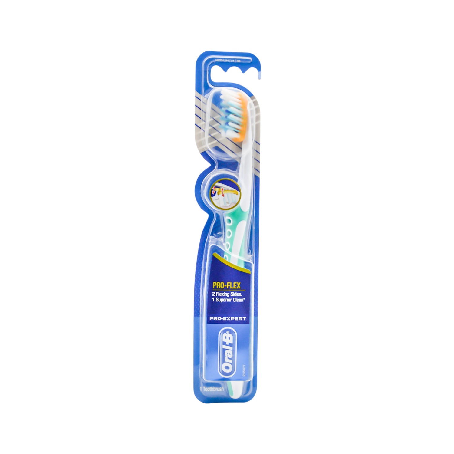 Oral-B Pro Flex White & Blue Medium Toothbrush