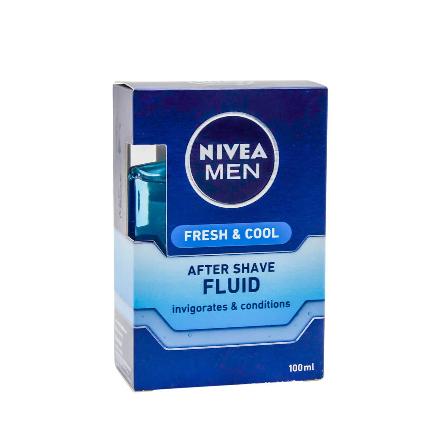 NIVEA Men Fresh Kick Aftershave Lotion with Mint & Cactus Water