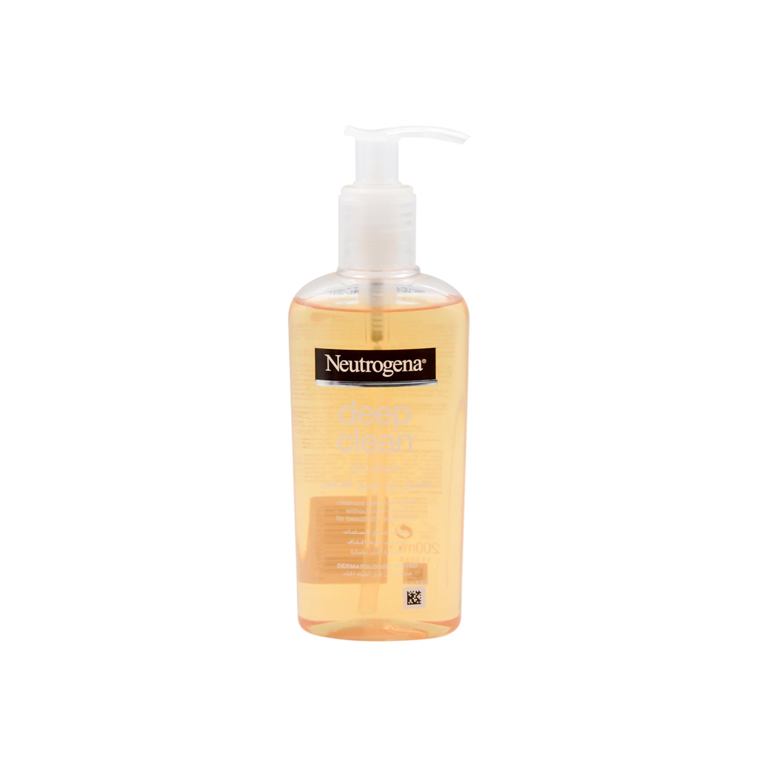 Neutrogena Deep Clean Facial Gel Wash for All Skin Types - oil free