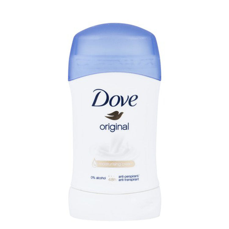 Dove Original 48H Antiperspirant Deodorant Stick with Moisturizing Cream - alcohol free