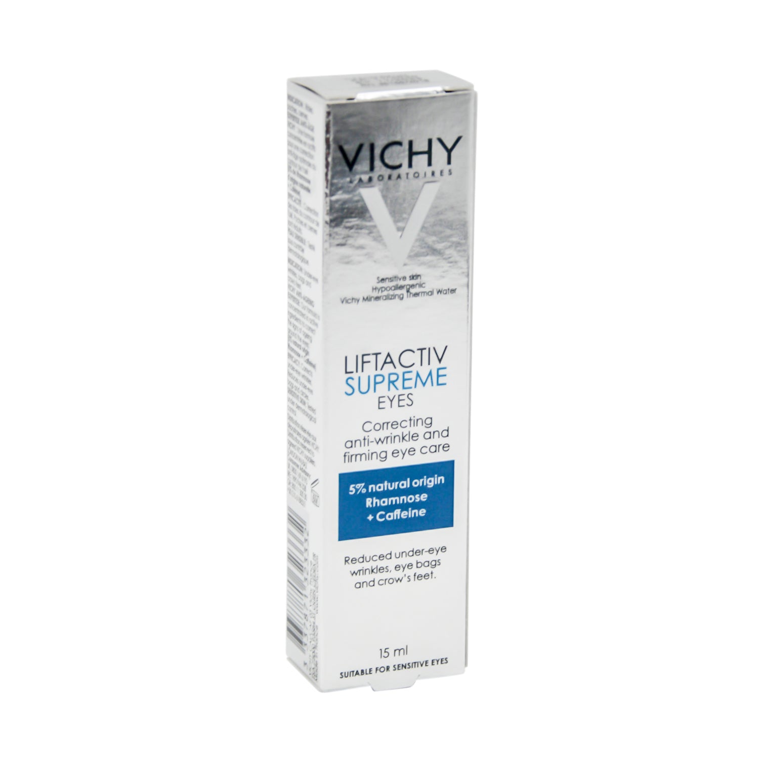 Vichy Liftactiv Firming & Anti-Wrinkle Eye Cream with Hyaluronic Acid & Vitamin Cg - fragrance free