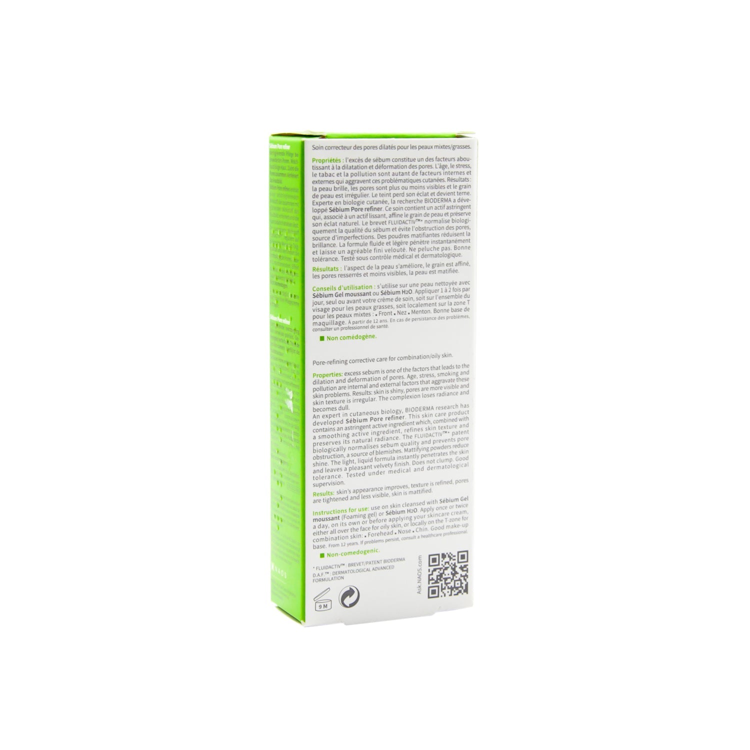 Bioderma Sebium Hypoallergenic Refining & Tightening Facial Cream for Oily & Combination Skin