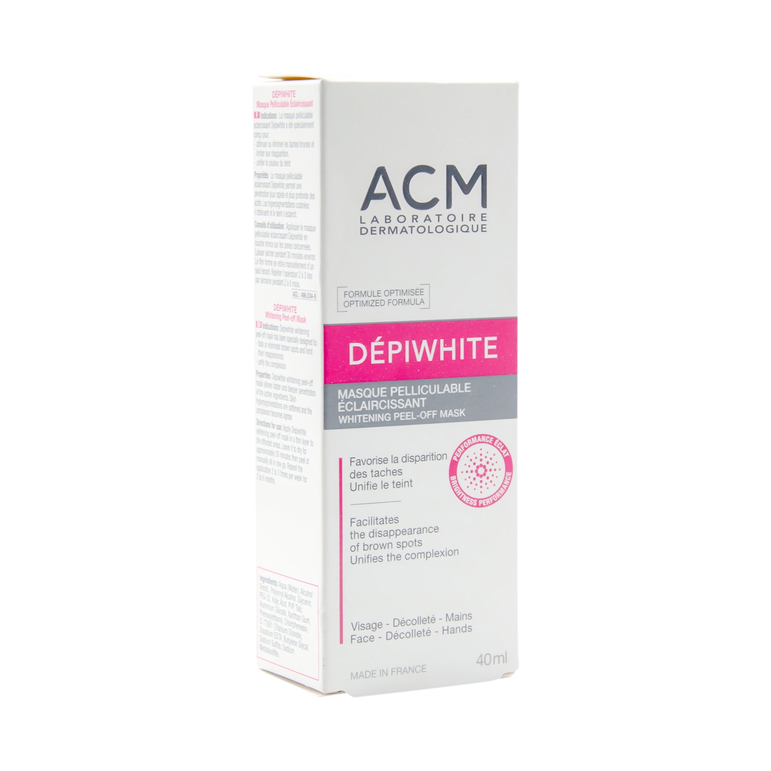 قناع الوجه المقشر والمبيض من ACM Depiwhite للبقع البنية