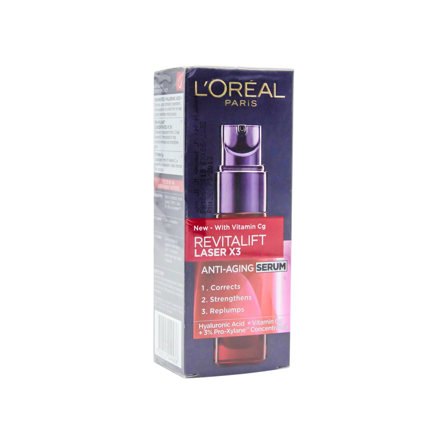 L'Oreal Revitalift Laser X3 Anti-Aging Serum with Hyaluronic Acid & Pro-Xylane