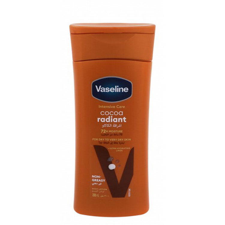 Vaseline Intensive Care Non-Greasy Body Lotion with Cocoa Butter for Dry to Very Dry Skin
