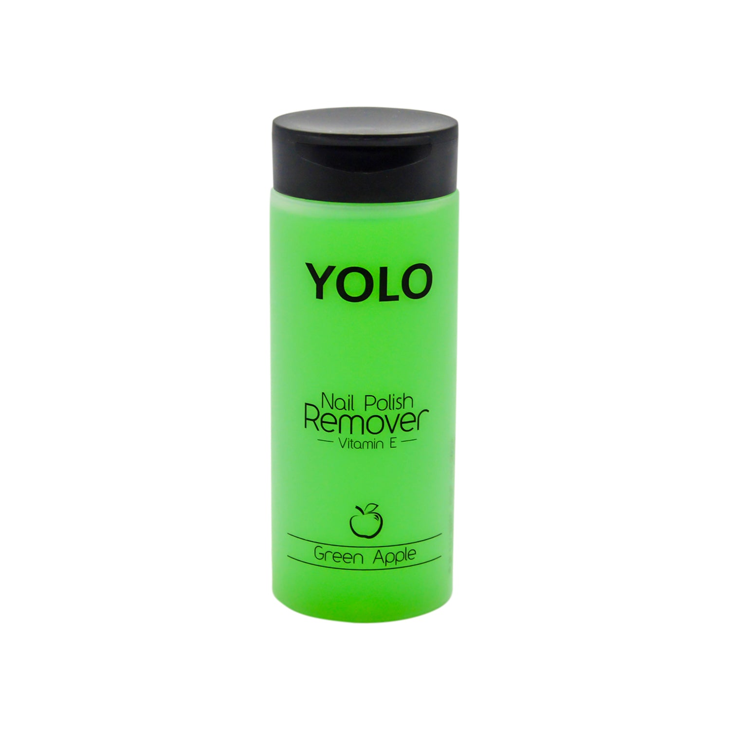 مزيل طلاء الأظافر يولو برائحة التفاح الأخضر مع فيتامين هـ