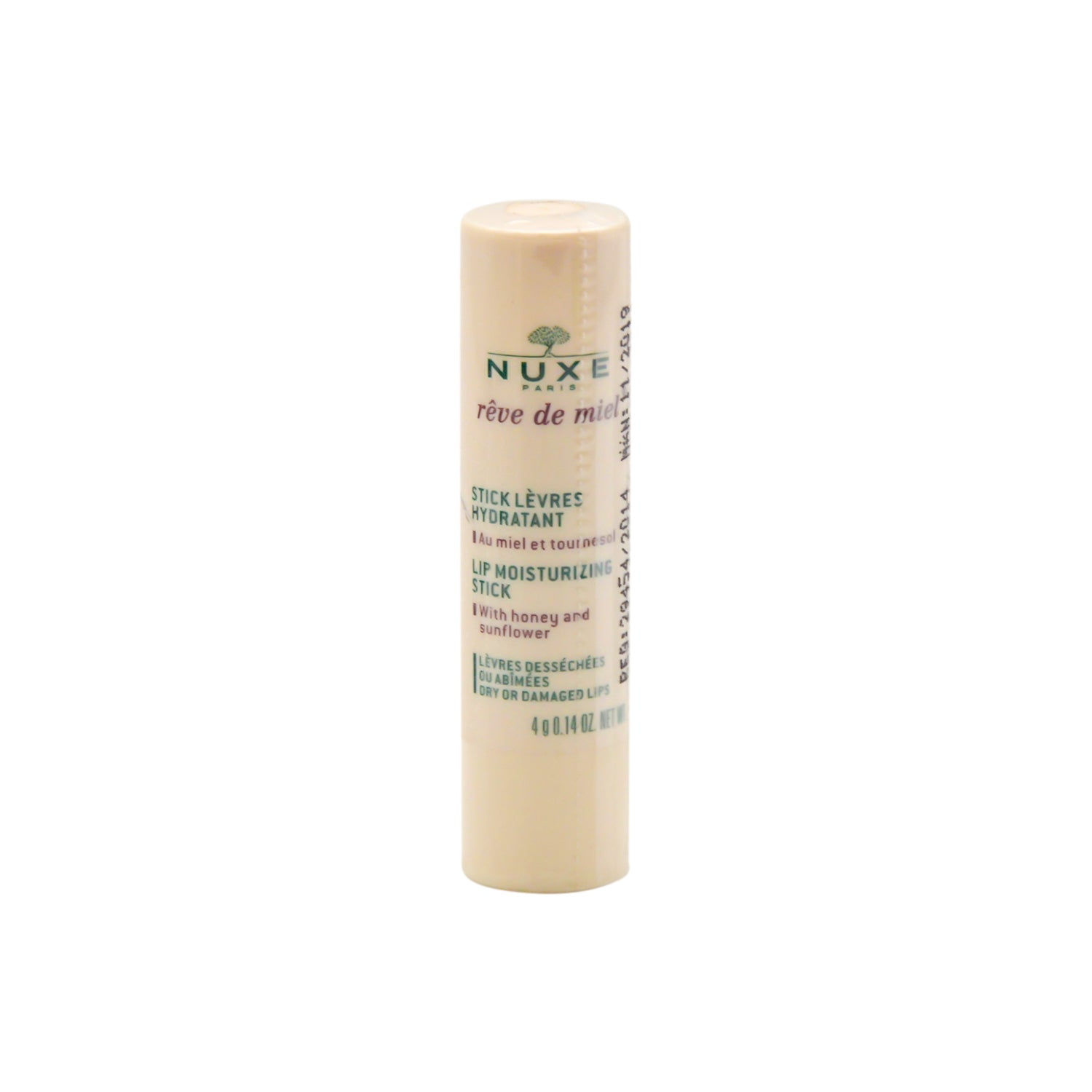 Nuxe Moisturizing Lip Balm with Honey & Sunflower for Dry & Damaged Skin