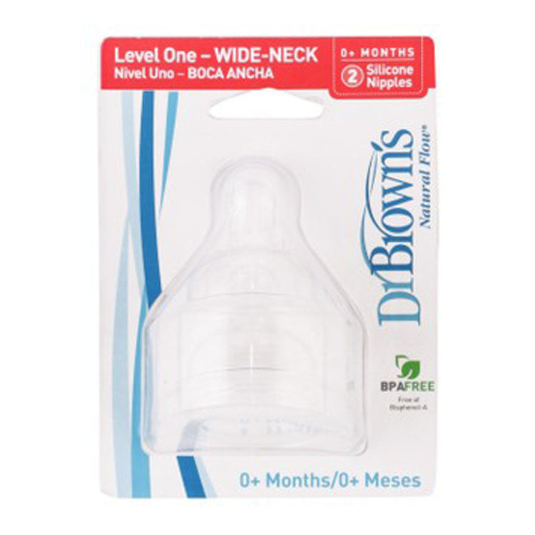 DR BROWNS TEAT LEVEL 1 (+0M)2PC