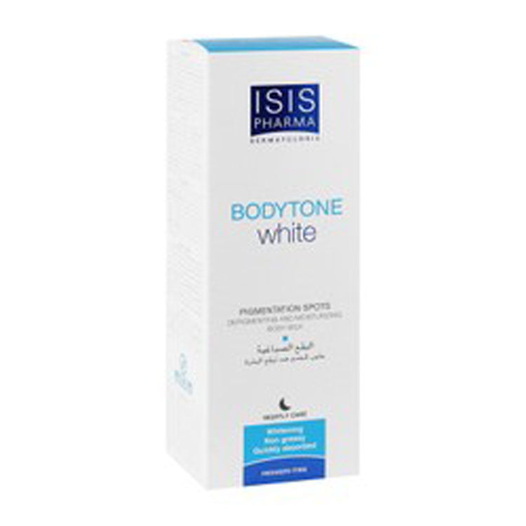 Isispharma Body Tone White Night Depigmenting & Moisturizing Milk - parabens free