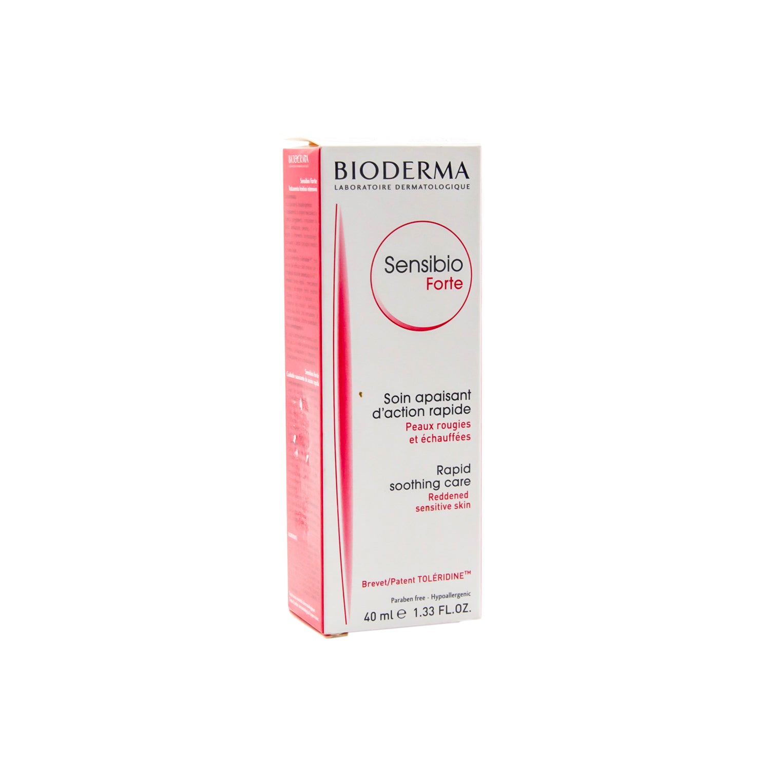 Bioderma Sensibio Forte Hypoallergenic Soothing Cream for Reddened Sensitive Skin - fragrance free, non comedogenic