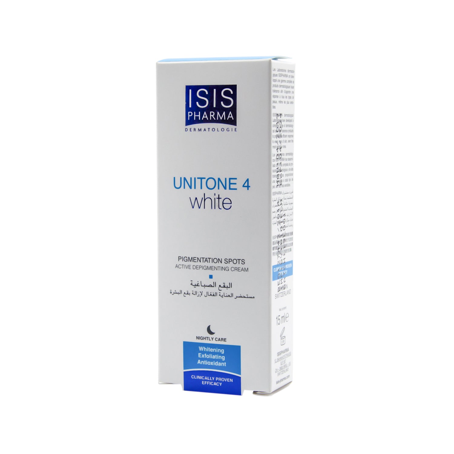 Isispharma Unitone 4 Whitening & Depigmenting Facial Night Cream