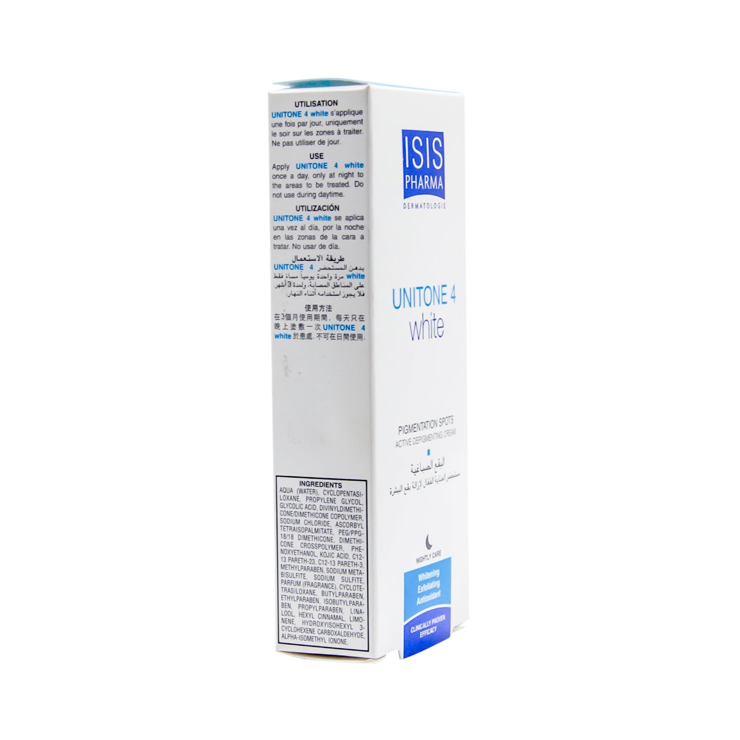 Isispharma Unitone 4 Whitening & Depigmenting Facial Night Cream