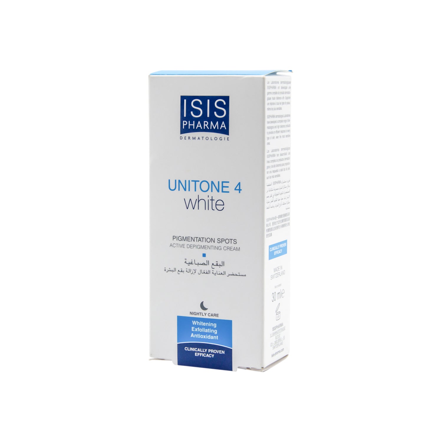 Isispharma Unitone 4 White Active Depigmenting & Exfoliating Night Cream
