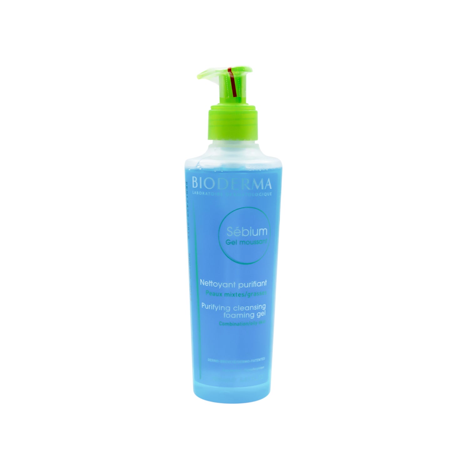Bioderma Sebium Hypoallergenic Purifying & Cleansing Facial Cleanser Gel for Combination & Oily Skin - parabens free