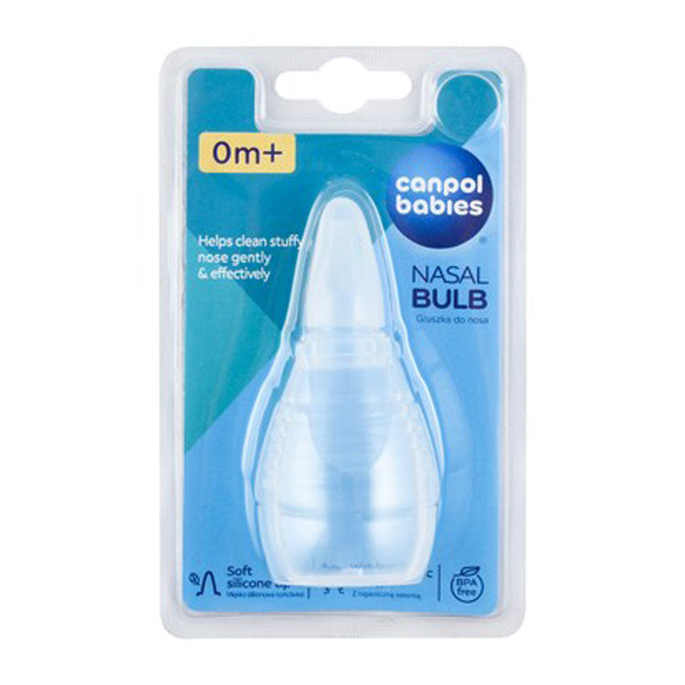 Canpol Babies Transparent Soft Nasal Bulb (0+ Months) - BPA free