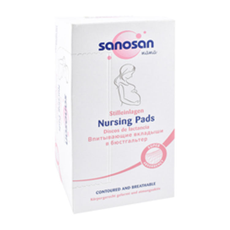 Sanosan Mama Contoured & Breathable Nursing Pads