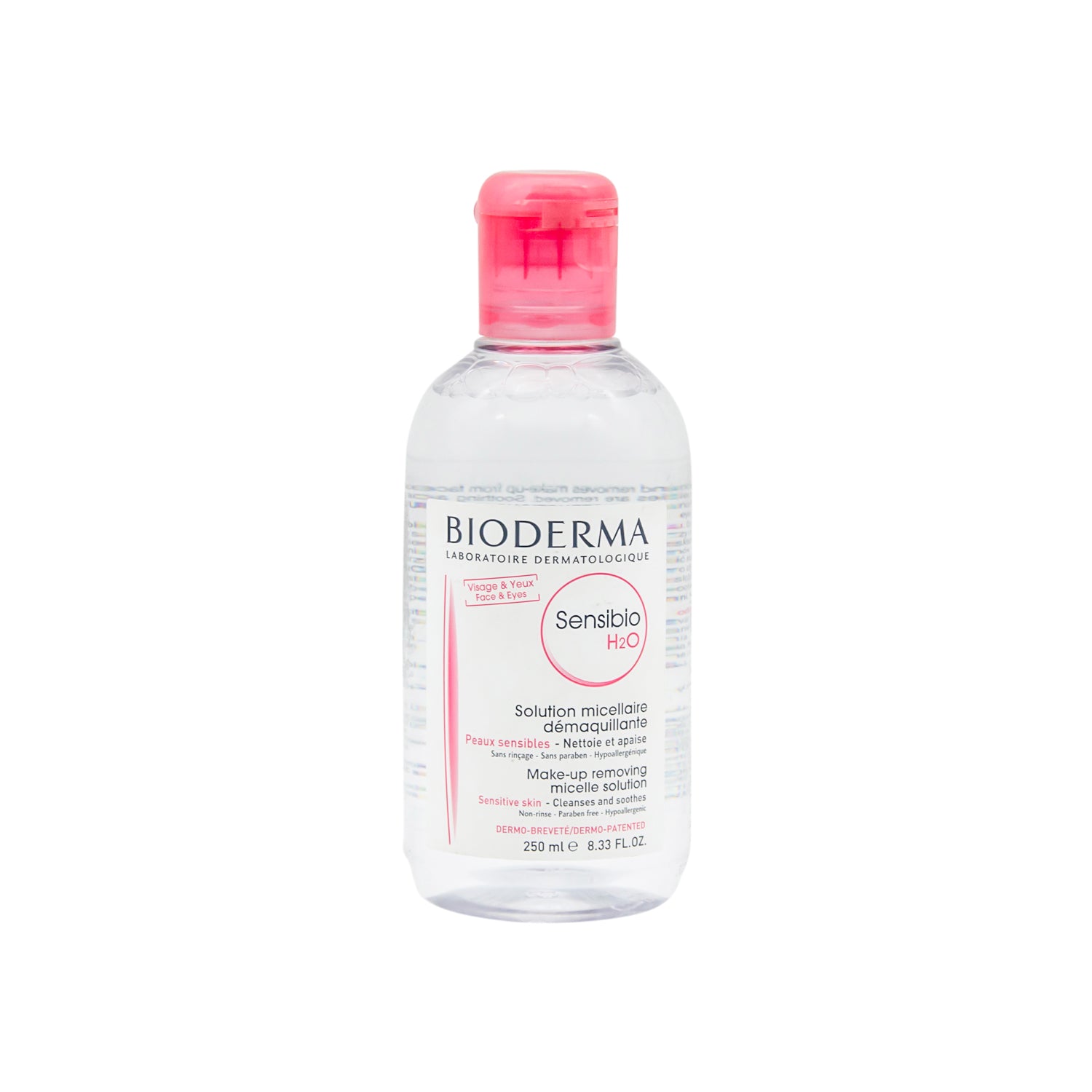 Bioderma Sensibio H2O Makeup Removing Micellar Solution for Sensitive Skin - parabens free