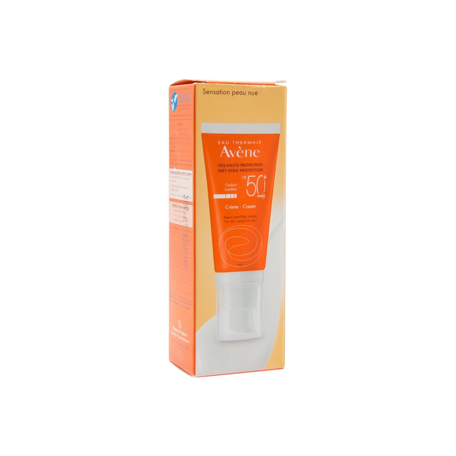 Avene Eau Thermale High Protection Non-Sticky Sunscreen for Dry & Sensitive Skin SPF50+ - non comedogenic